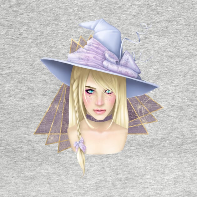 Periwinkle Witch by CatAstropheBoxes